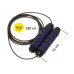 Скакалка  Cornix Speed Rope Classic XR-0351 Black/Blue - фото №3